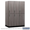 Premier Wood Locker — 2 Tier, 3 Wide