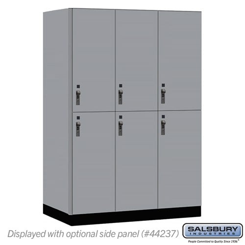 Premier Wood Locker — 2 Tier, 3 Wide