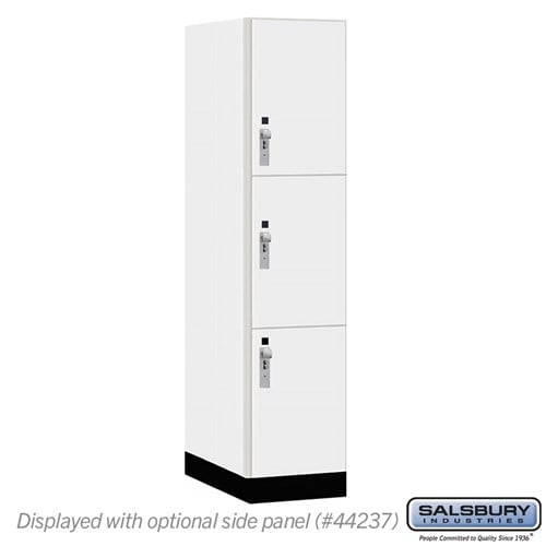 Premier Wood Locker — 3 Tier, 1 Wide