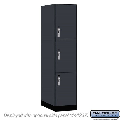 Premier Wood Locker — 3 Tier, 1 Wide