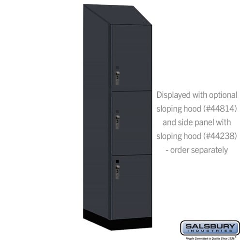 Premier Wood Locker — 3 Tier, 1 Wide