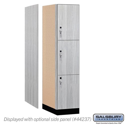 Premier Wood Locker — 3 Tier, 1 Wide