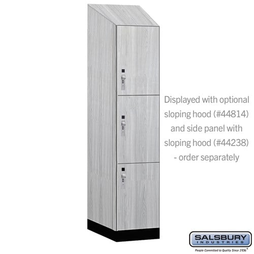 Premier Wood Locker — 3 Tier, 1 Wide