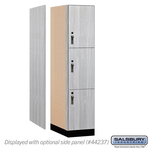 Premier Wood Locker — 3 Tier, 1 Wide