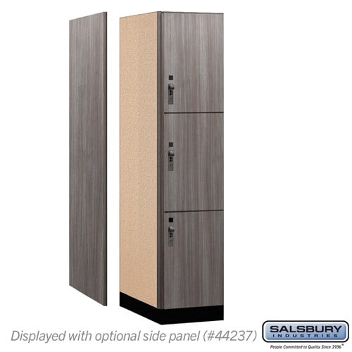 Premier Wood Locker — 3 Tier, 1 Wide