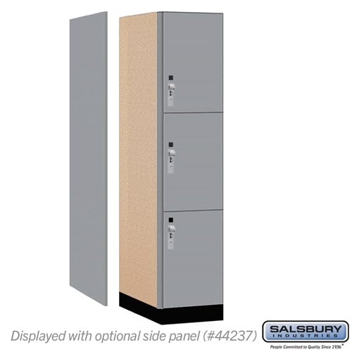 Premier Wood Locker — 3 Tier, 1 Wide