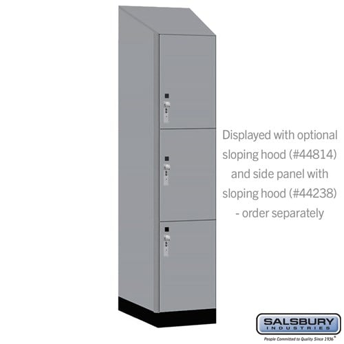 Premier Wood Locker — 3 Tier, 1 Wide