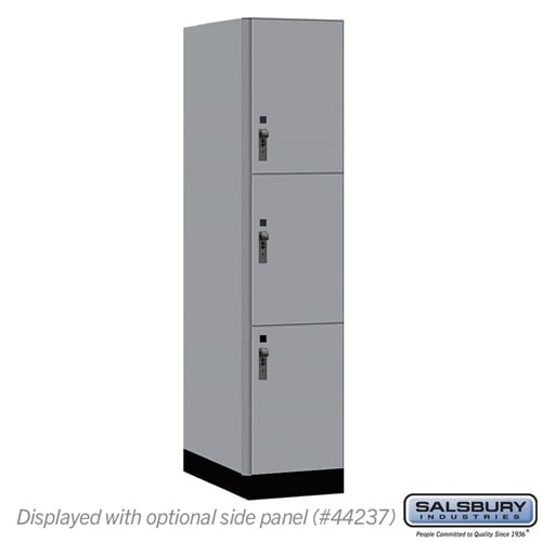 Premier Wood Locker — 3 Tier, 1 Wide