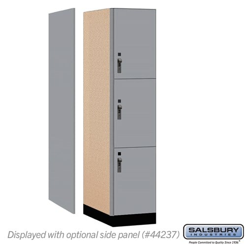 Premier Wood Locker — 3 Tier, 1 Wide