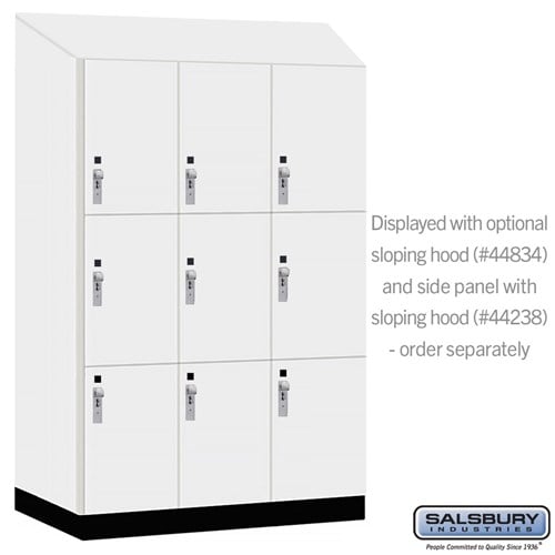 Premier Wood Locker — 3 Tier, 3 Wide