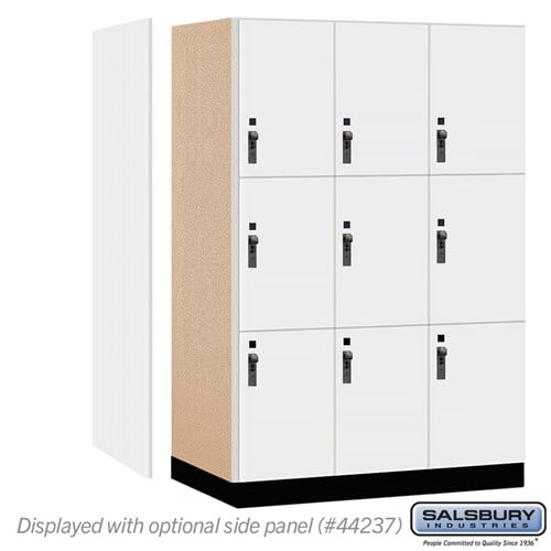 Premier Wood Locker — 3 Tier, 3 Wide