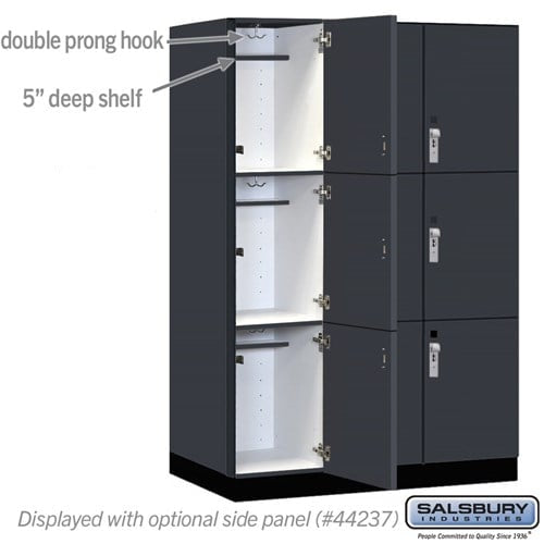 Premier Wood Locker — 3 Tier, 3 Wide