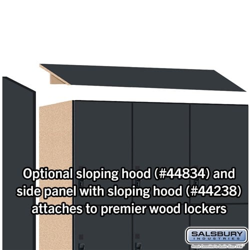 Premier Wood Locker — 3 Tier, 3 Wide