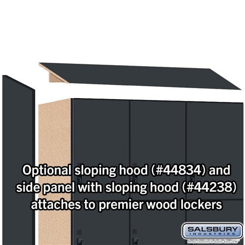 Premier Wood Locker — 3 Tier, 3 Wide