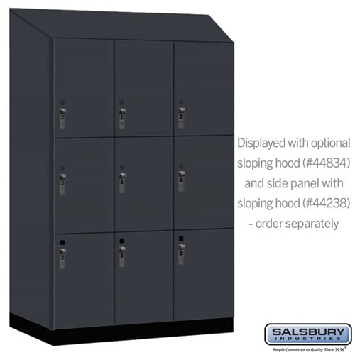 Premier Wood Locker — 3 Tier, 3 Wide