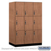 Premier Wood Locker — 3 Tier, 3 Wide