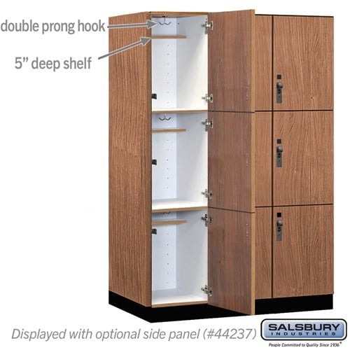 Premier Wood Locker — 3 Tier, 3 Wide