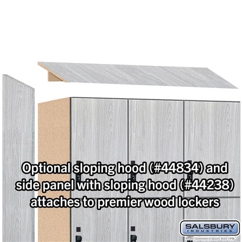 Premier Wood Locker — 3 Tier, 3 Wide