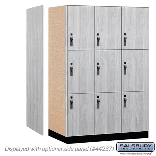 Premier Wood Locker — 3 Tier, 3 Wide