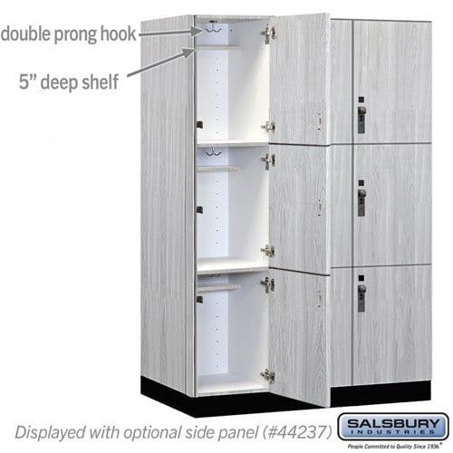 Premier Wood Locker — 3 Tier, 3 Wide