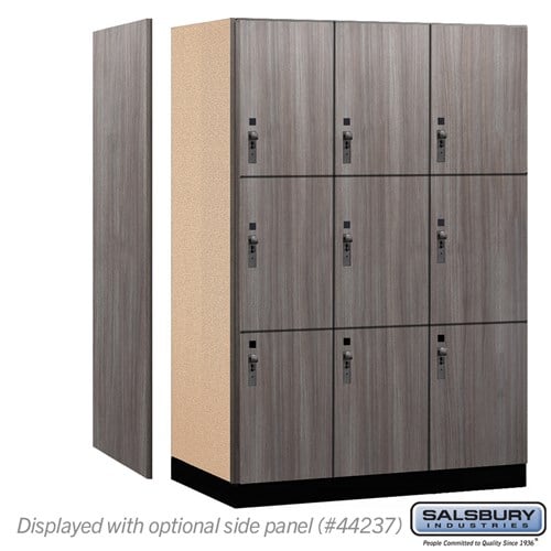Premier Wood Locker — 3 Tier, 3 Wide