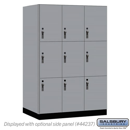 Premier Wood Locker — 3 Tier, 3 Wide