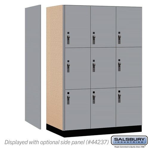 Premier Wood Locker — 3 Tier, 3 Wide