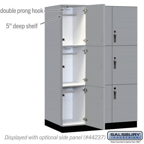 Premier Wood Locker — 3 Tier, 3 Wide