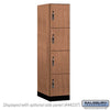 Premier Wood Locker — 4 Tier, 1 Wide