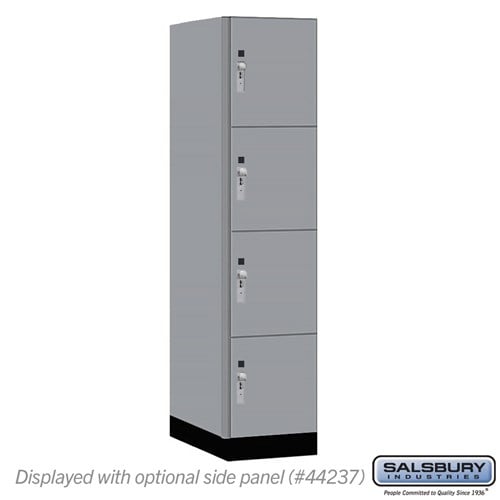Premier Wood Locker — 4 Tier, 1 Wide