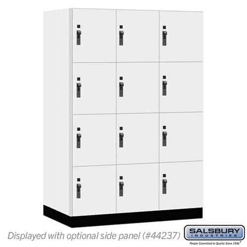 Premier Wood Locker — 4 Tier, 3 Wide