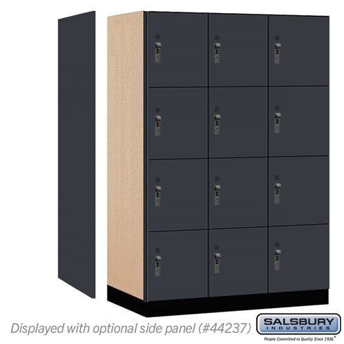 Premier Wood Locker — 4 Tier, 3 Wide