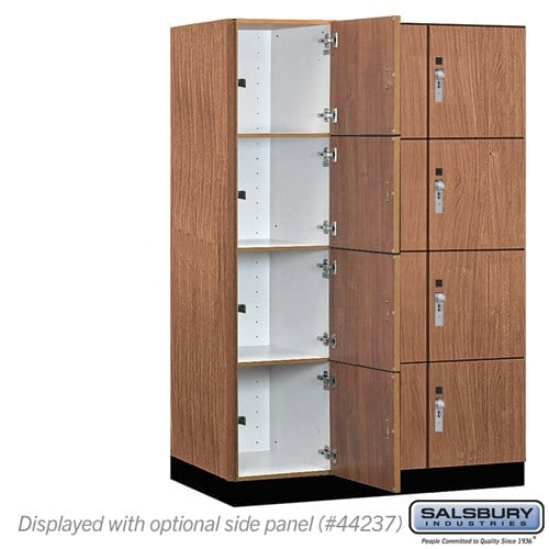 Premier Wood Locker — 4 Tier, 3 Wide