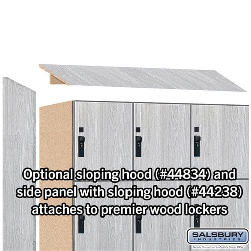 Premier Wood Locker — 4 Tier, 3 Wide