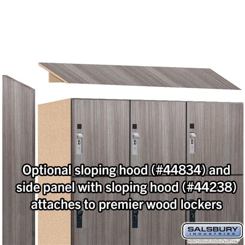 Premier Wood Locker — 4 Tier, 3 Wide