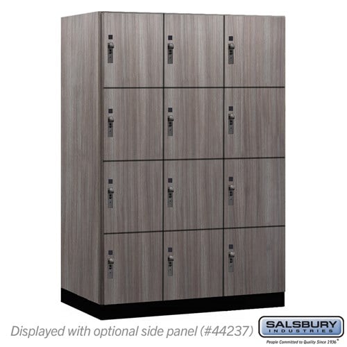 Premier Wood Locker — 4 Tier, 3 Wide