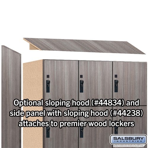 Premier Wood Locker — 4 Tier, 3 Wide