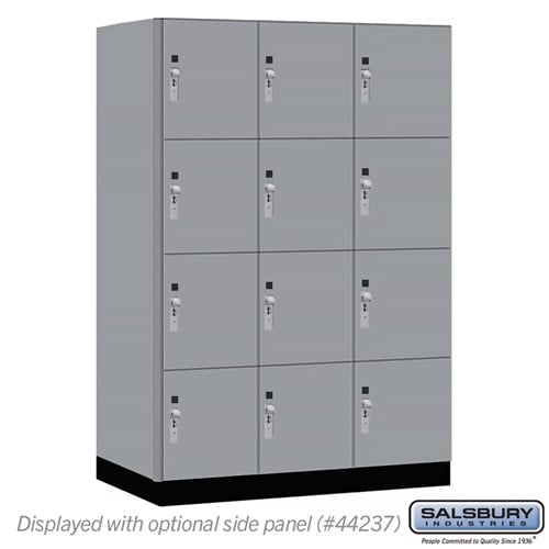 Premier Wood Locker — 4 Tier, 3 Wide