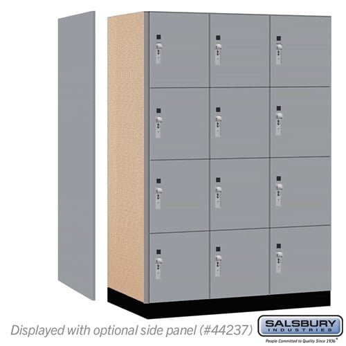 Premier Wood Locker — 4 Tier, 3 Wide