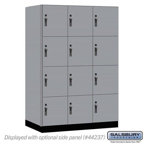 Premier Wood Locker — 4 Tier, 3 Wide
