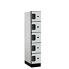 Designer Wood Locker — 5 Tier, 1 Wide