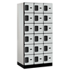 Designer Wood Locker — 6 Tier, 3 Wide