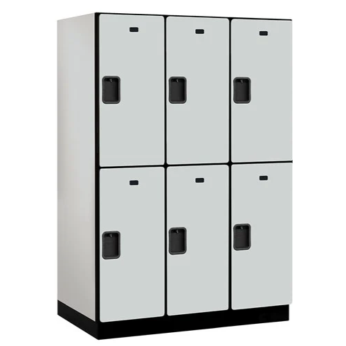 Designer Wood Locker — 2 Tier, 3 Wide