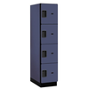 Designer Wood Locker — 4 Tier, 1 Wide