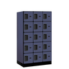 Designer Wood Locker — 5 Tier, 3 Wide