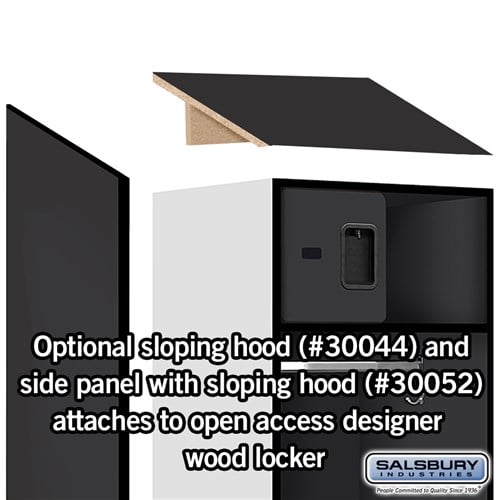 Open Access Designer Wood Locker