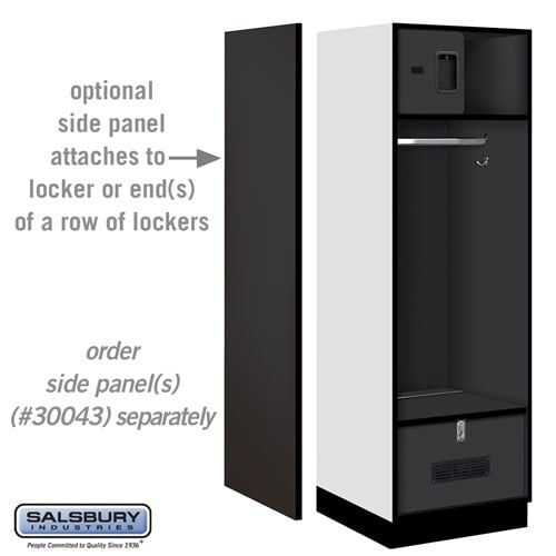 Open Access Designer Wood Locker