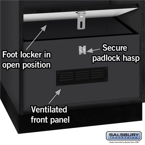Open Access Designer Wood Locker