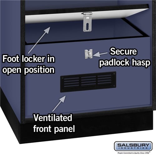 Open Access Designer Wood Locker