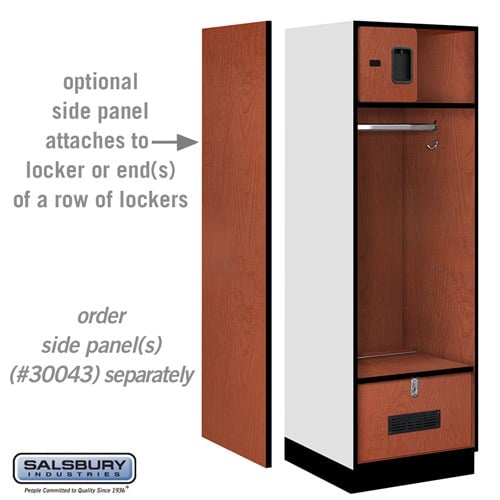 Open Access Designer Wood Locker